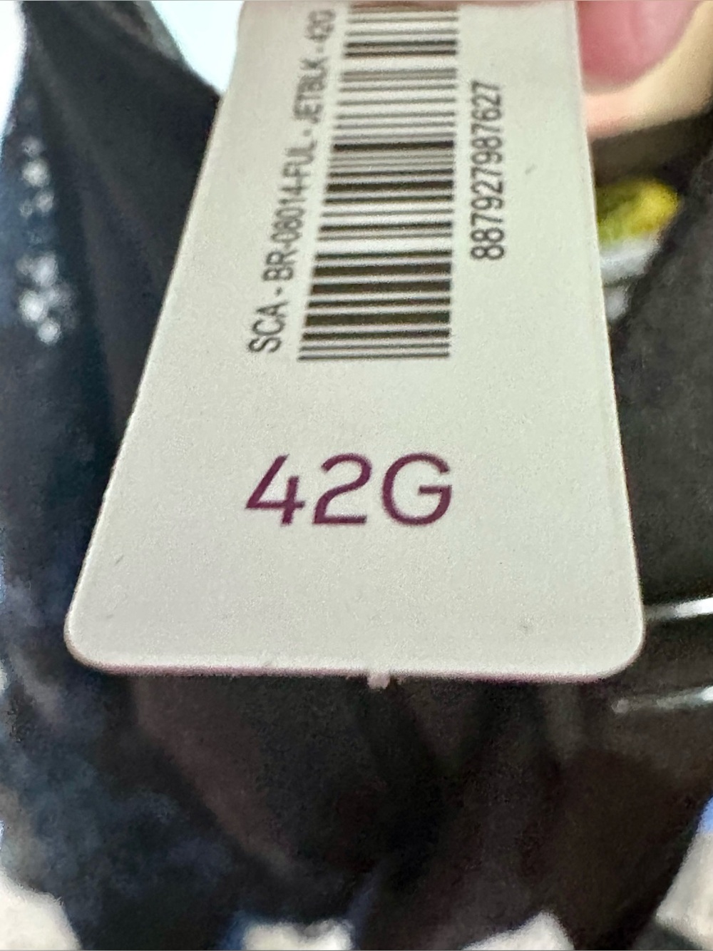 NWT Adore Me 42G Full Coverage Underwire Lace Bra Black & Blue Floral - Picture 11 of 12